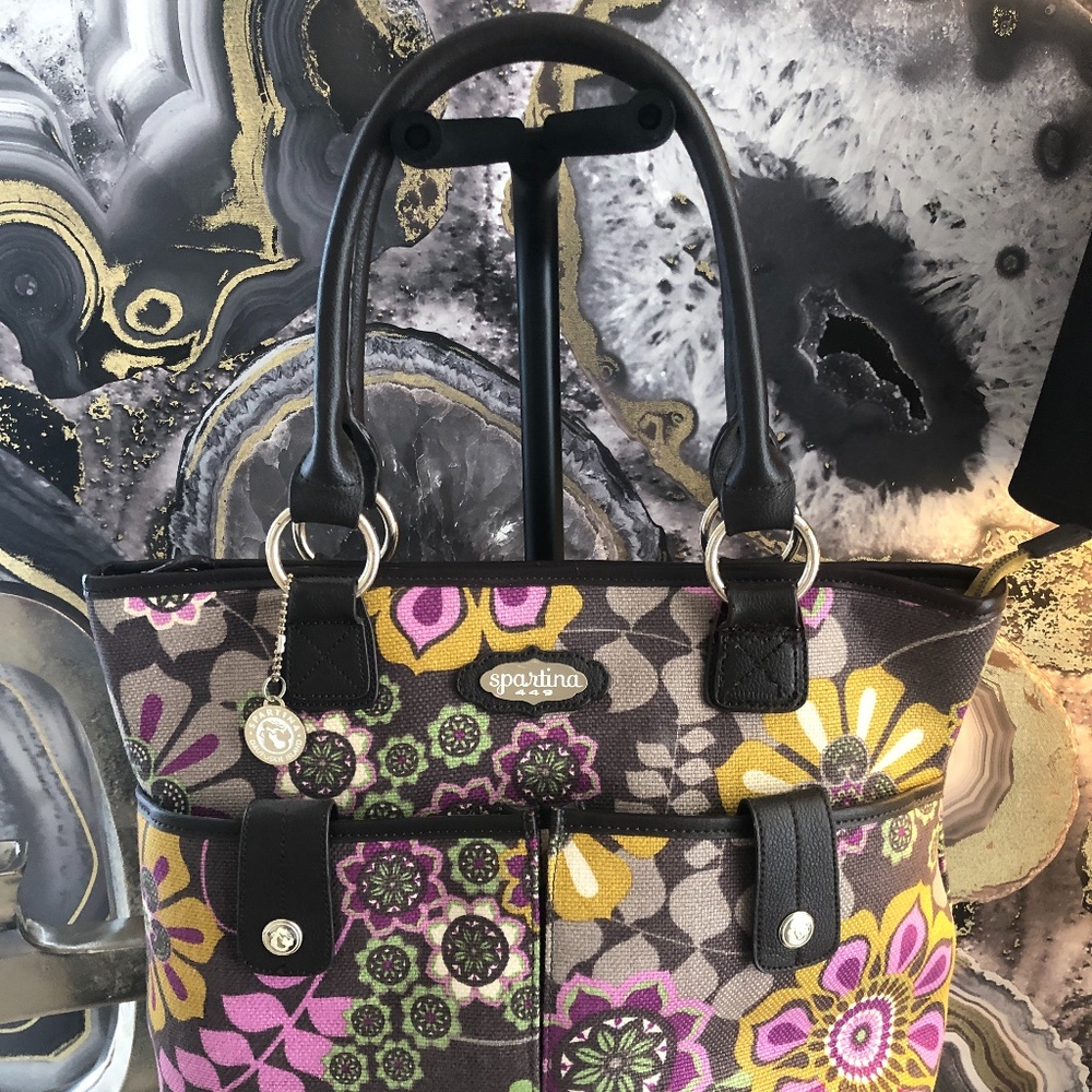 Spartina 449 Muticolor Floral Shoulder Bag